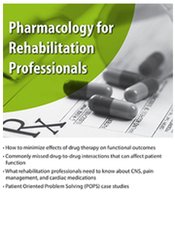 Suzanne Tinsley - Pharmacology for Rehabilitation Professionals digital download