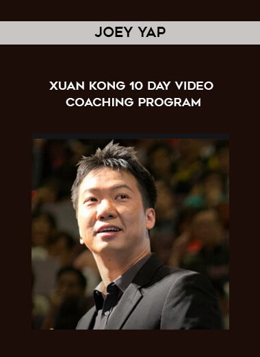 Joey Yap - Xuan Kong 10 Day Video Coaching Program digital download