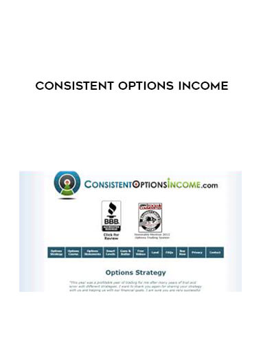 Consistent Options Income digital download