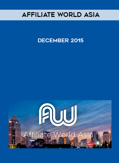 Affiliate World Asia – December 2015 digital download