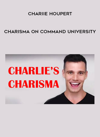 Chariie Houpert - Charisma on Command University digital download