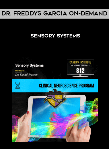 Dr. David Traster On-Demand - Sensory Systems digital download