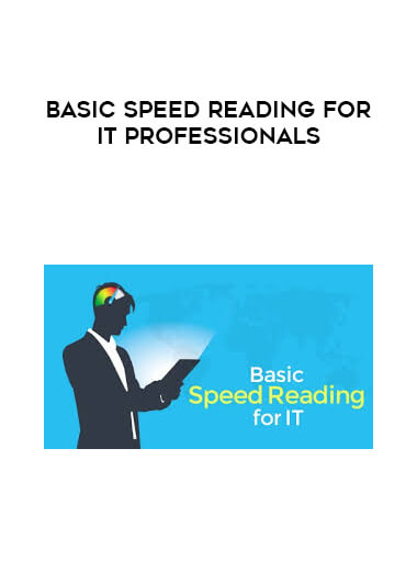 Basic Speed Reading for IT Professionals digital download
