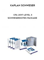 Kaplan Schweser – CFA 2017 Level 3 SchweserNotes Package digital download